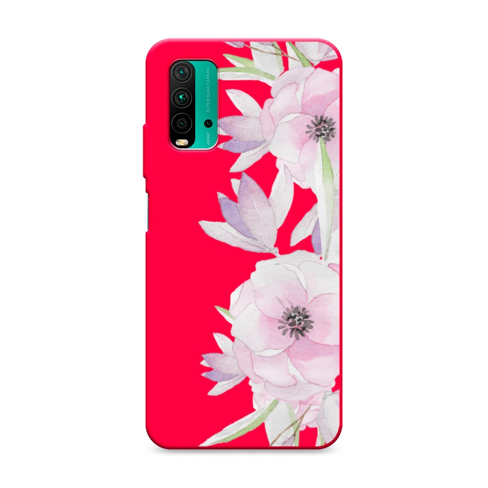 

Чехол Awog на Xiaomi Redmi 9T "Нежные анемоны", Разноцветный, 39853-1