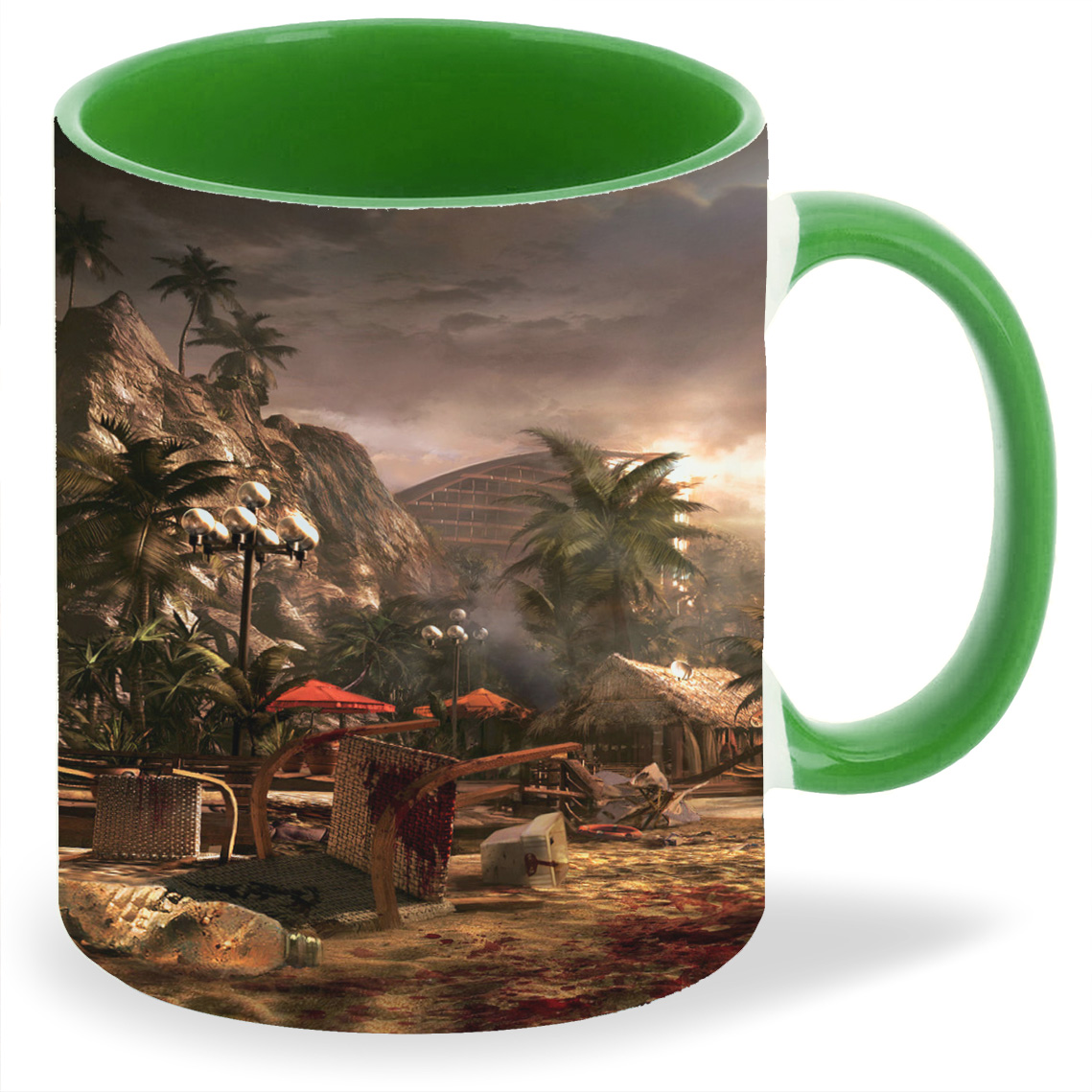 

Кружка CoolPodarok dead island Кровавый пляж, dead island Кровавый пляж