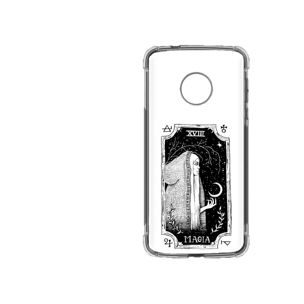 

Чехол MyPads Tocco для Motorola Moto Z2 Force лунная магия, Прозрачный, Tocco