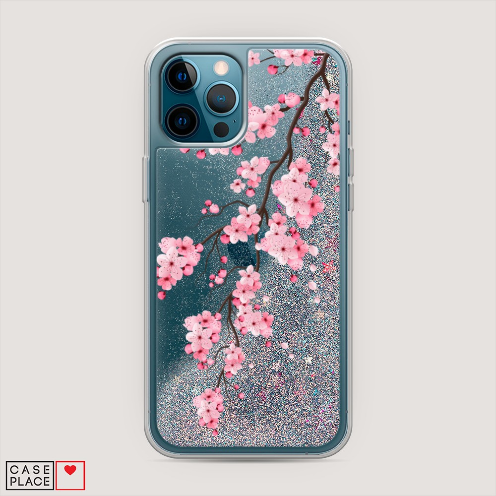 

Чехол Awog на Apple iPhone 12 Pro Max / Айфон 12 Pro Max "Розовая сакура", Разноцветный, 12791-1