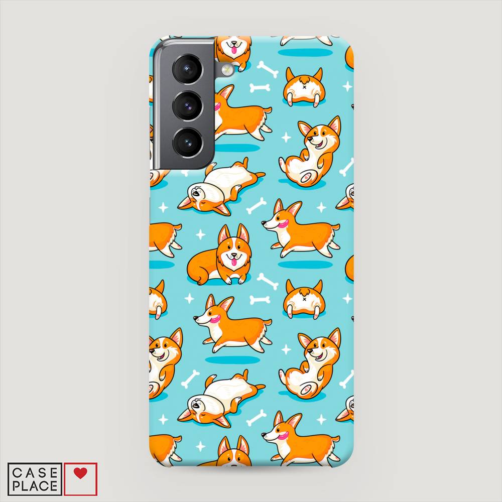 

Чехол Awog "Веселые корги" для Samsung Galaxy S21, 2101820-1