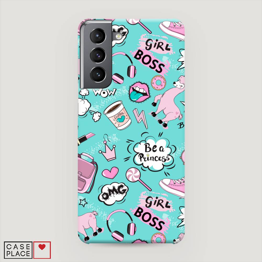 

Чехол Awog "Стильная лама" для Samsung Galaxy S21, 2101820-1