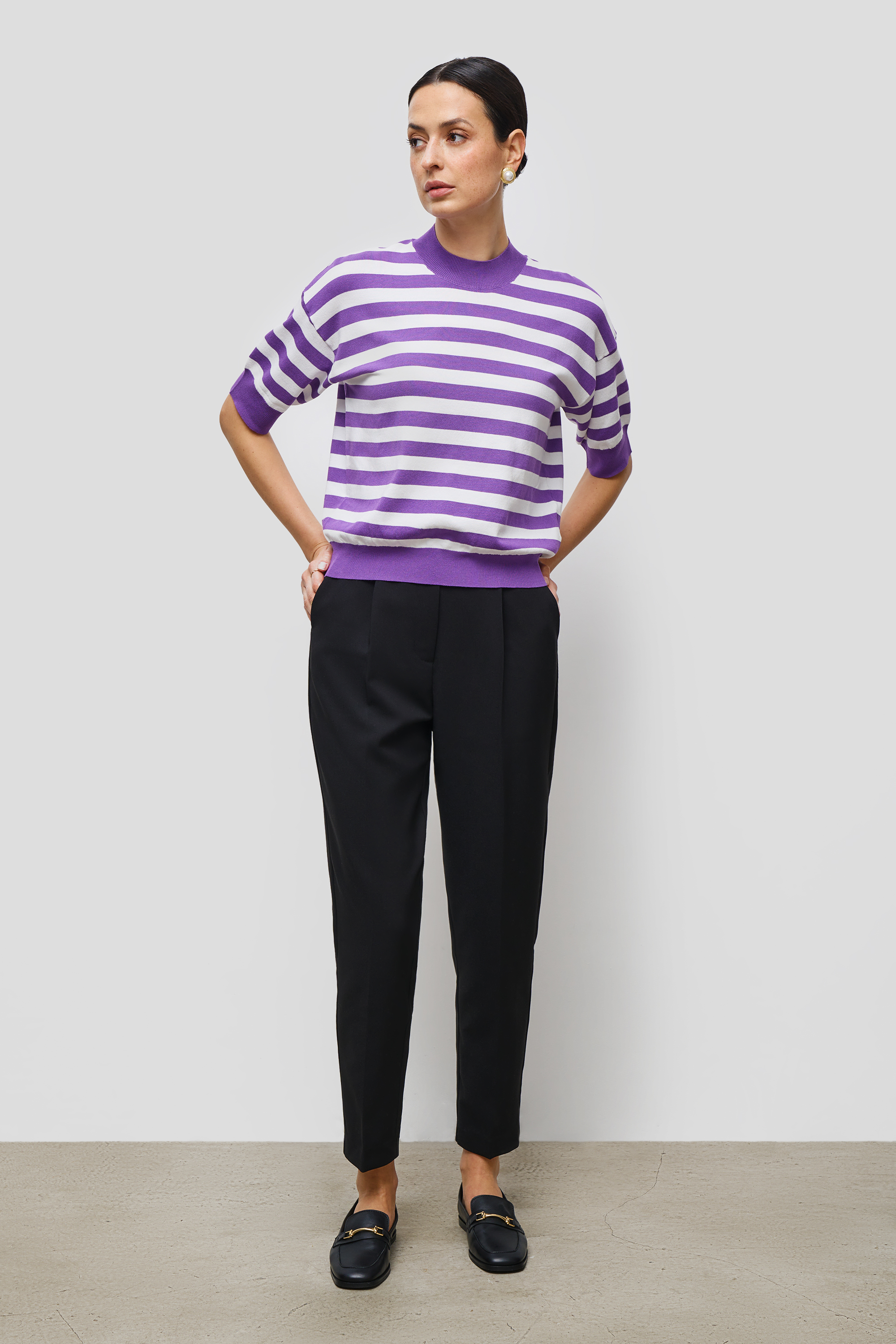 

Брюки женские Baon B2923039 черные L, Черный, B2923039