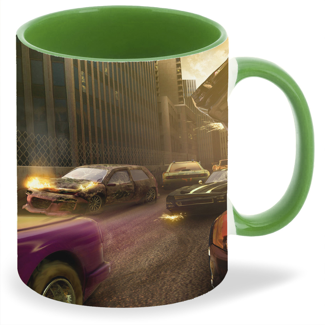 

Кружка CoolPodarok crash n burn Разбитые авто, crash n burn Разбитые авто