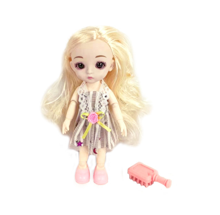 Кукла 1toy Alisa Kawaii mini 15,2 см с расчёской