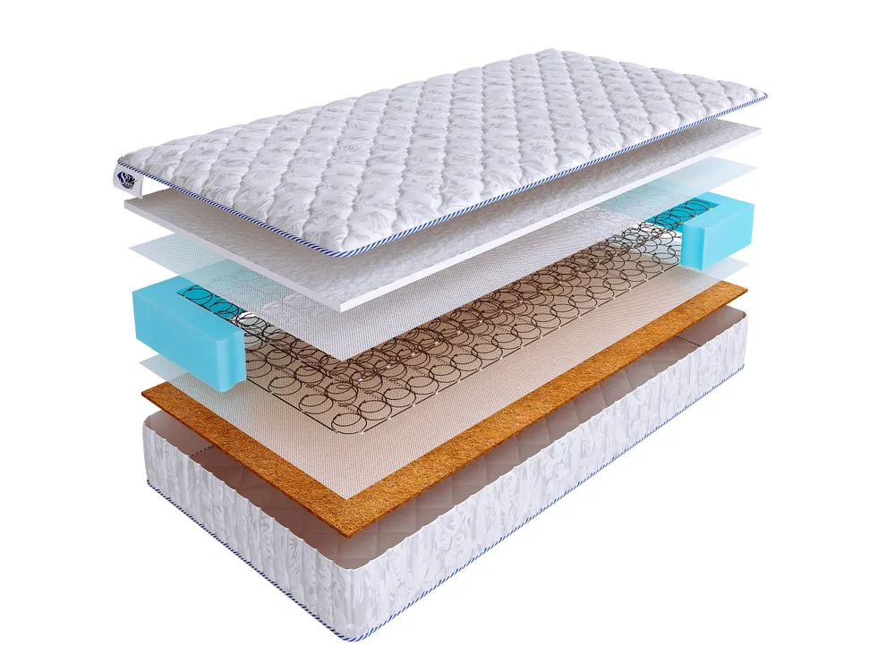 

Матрас SkySleep START FIRM BS 190x195, Белый, START FIRM BS