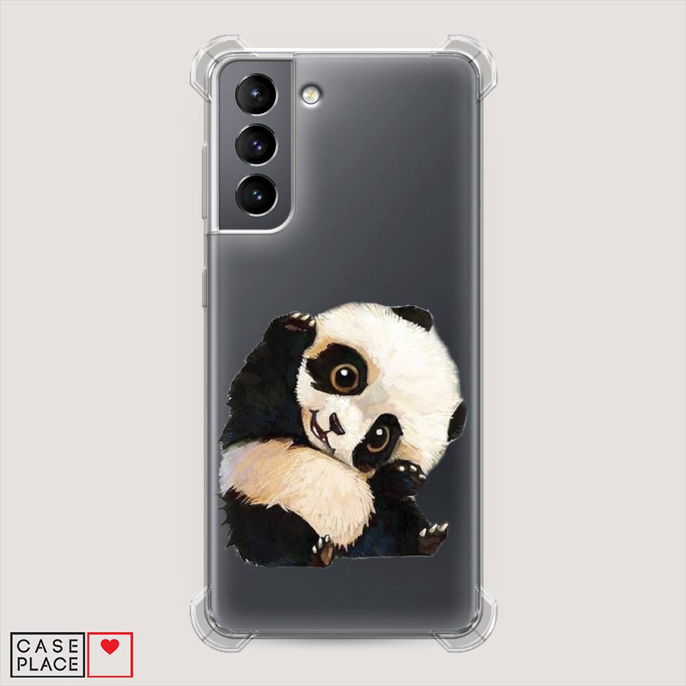 

Чехол Awog на Samsung Galaxy S21 / Самсунг S21 "Большеглазая панда", Черный;синий;белый, 2101851-1