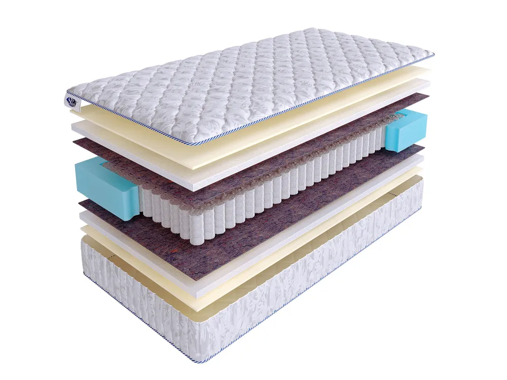 

Матрас SkySleep START DENSE S500 205x190, Белый, START DENSE S500