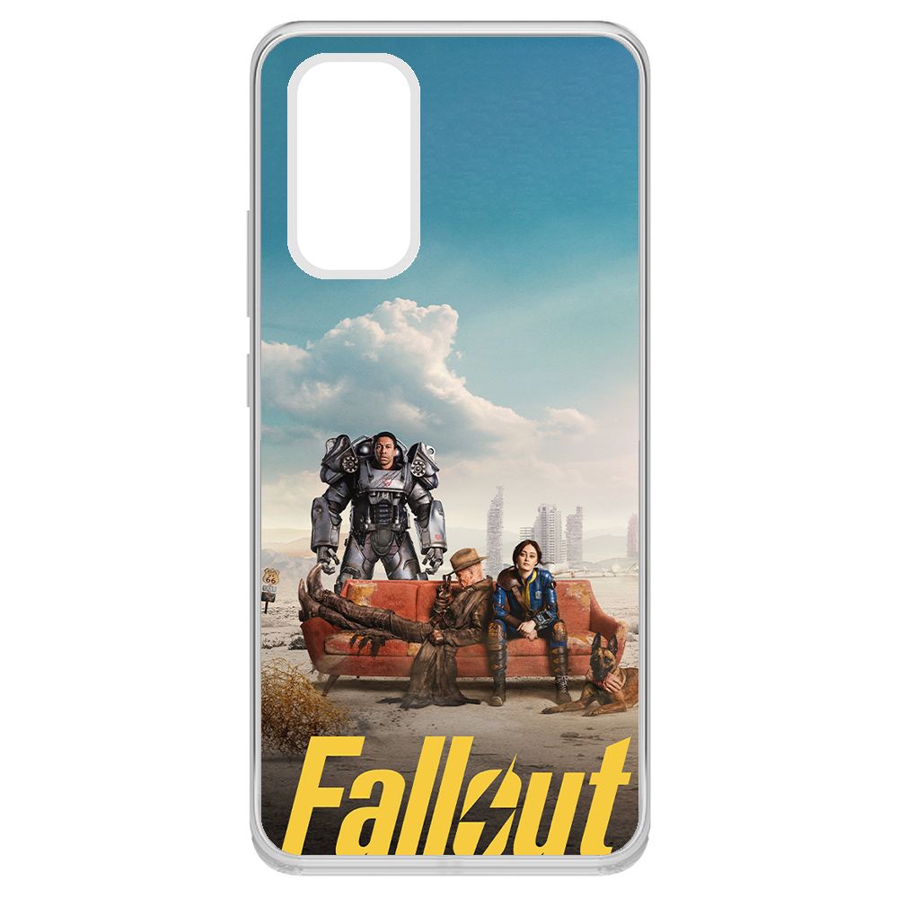 

Чехол-накладка Krutoff Clear Case Фоллаут (Fallout) - Постер для Vivo V19, Прозрачный