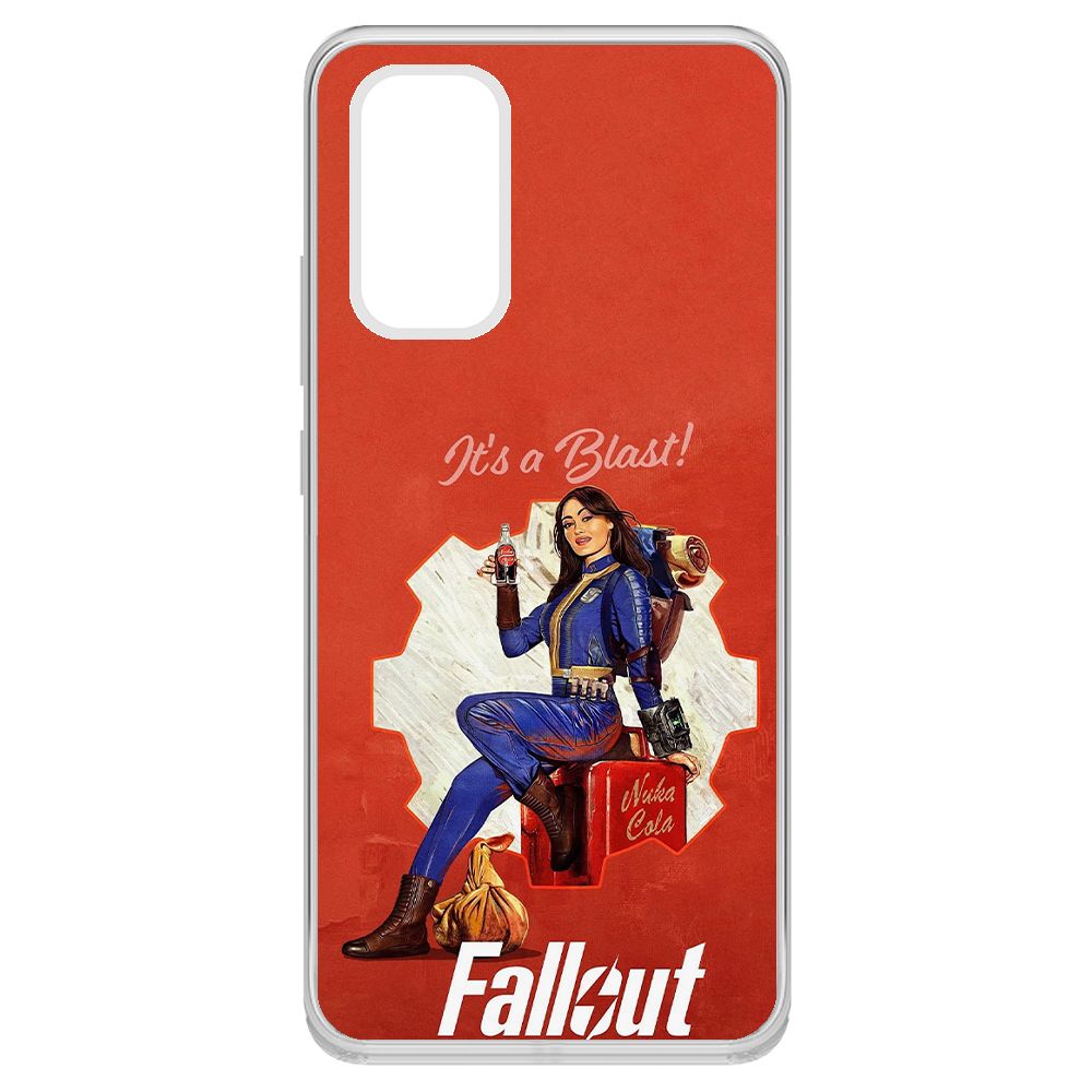 

Чехол-накладка Krutoff Clear Case Фоллаут (Fallout) - Это взрыв! для Vivo V19, Прозрачный