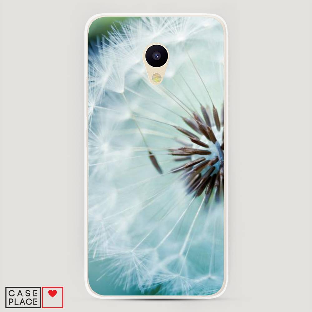

Чехол Awog на Meizu M5 "Пух одуванчика", Серебристый;серый, 70750-4