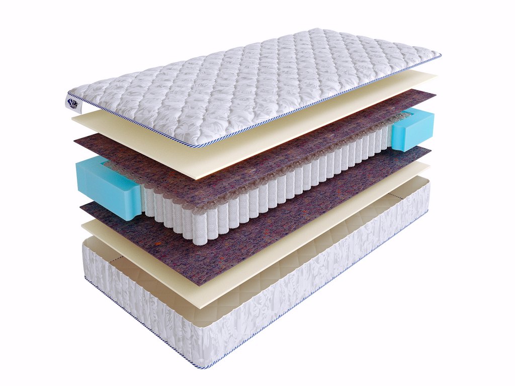 

Матрас SkySleep START MILD S500 150x200, Белый, START MILD S500
