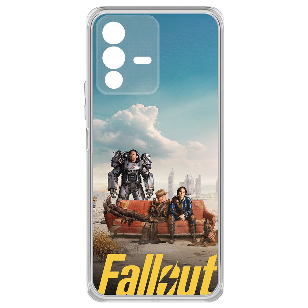 

Чехол-накладка Krutoff Clear Case Фоллаут (Fallout) - Постер для Vivo V23