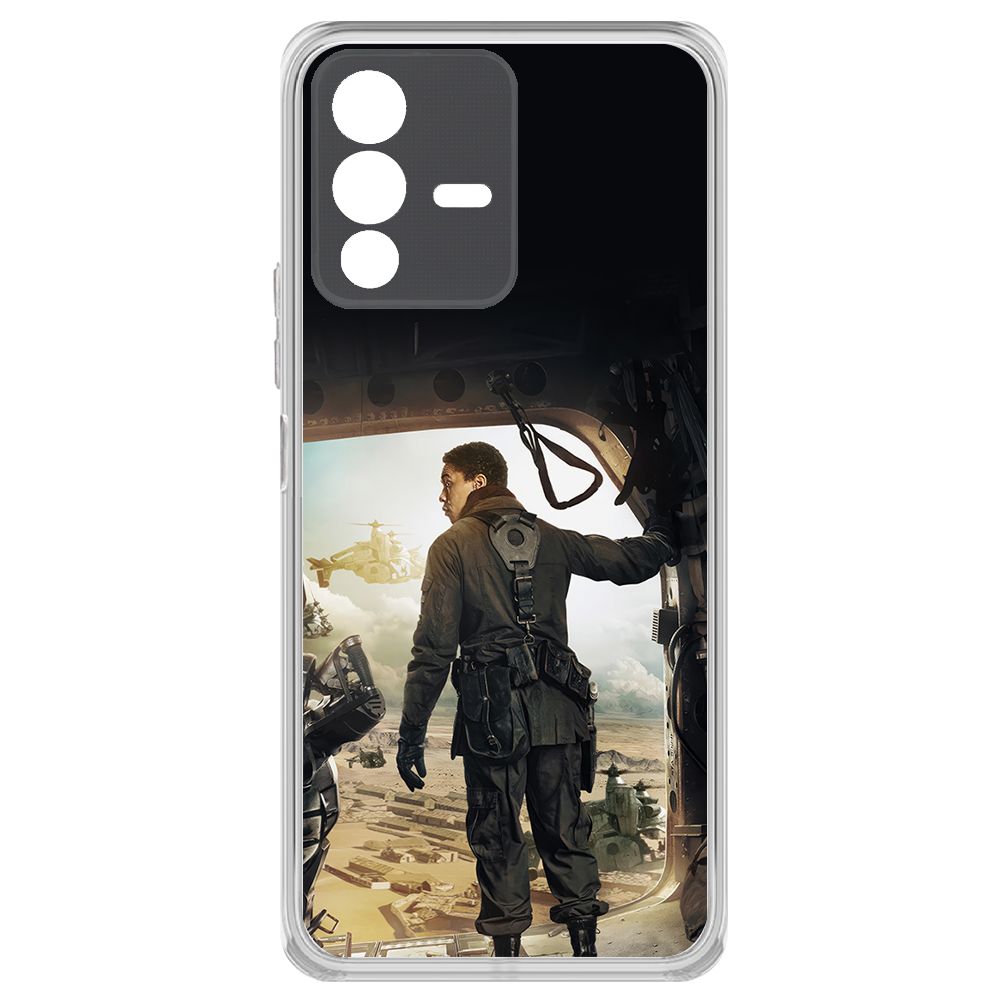 

Чехол-накладка Krutoff Clear Case Фоллаут (Fallout) - Аарон для Vivo V23, Прозрачный