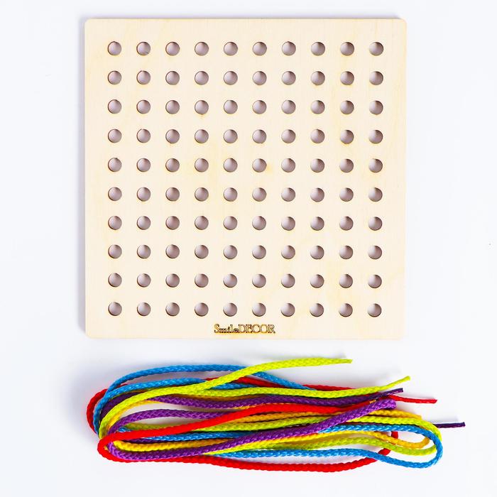 

Smile Decor Монтессори Квадрат, деревянная, Монтессори Квадрат, деревянная