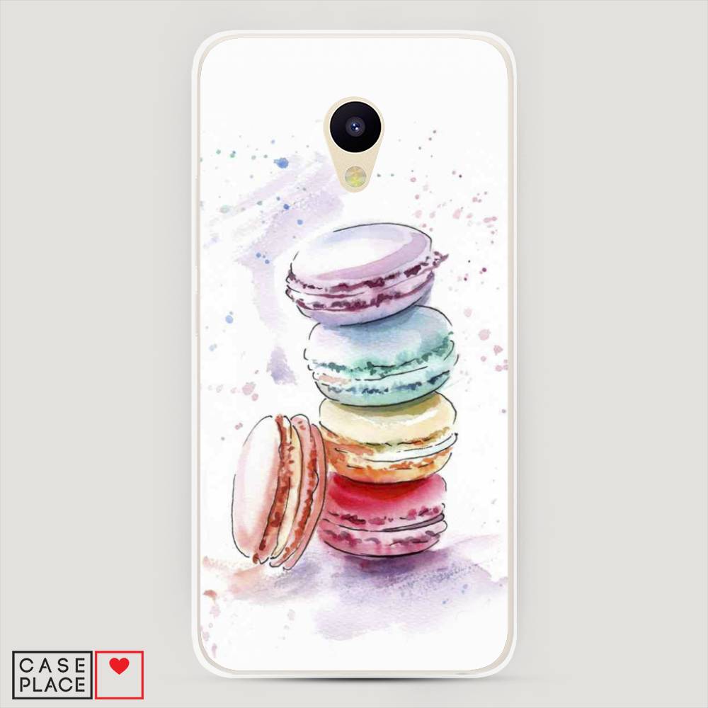

Чехол Awog на Meizu M5 "Пирамидка макарони 2", Желтый, 70750-10
