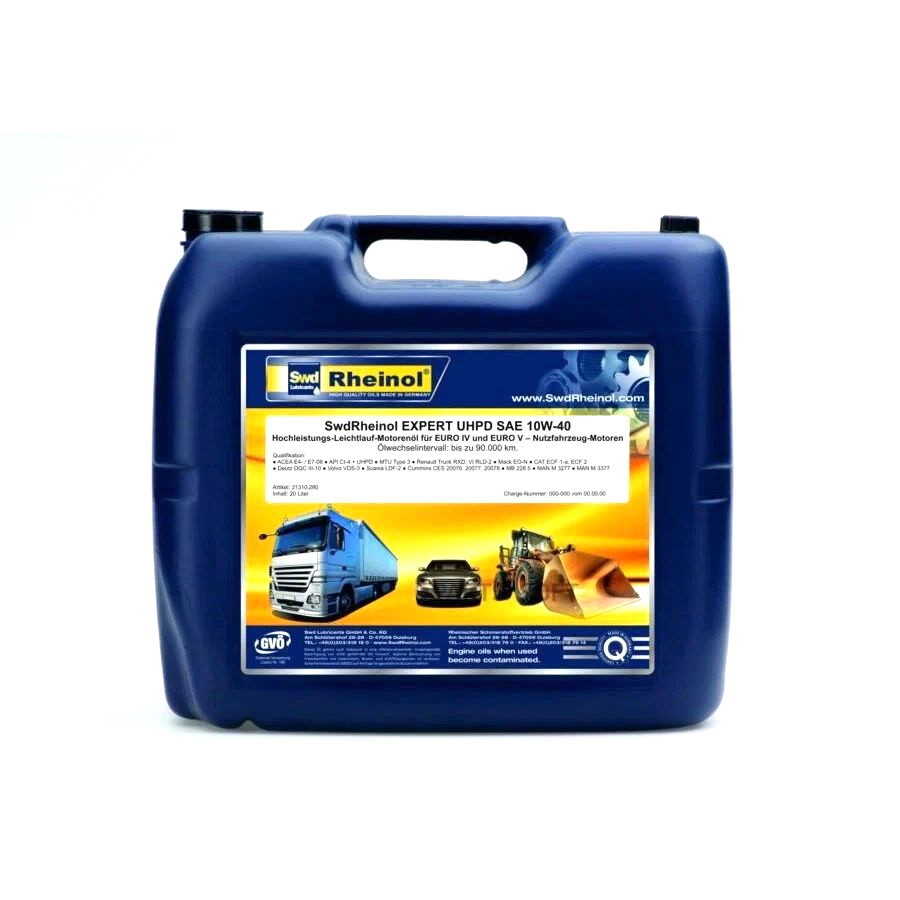 

Моторное масло SWD Rheinol полусинтетическое Power Synth Cs Sae 10w40 20л