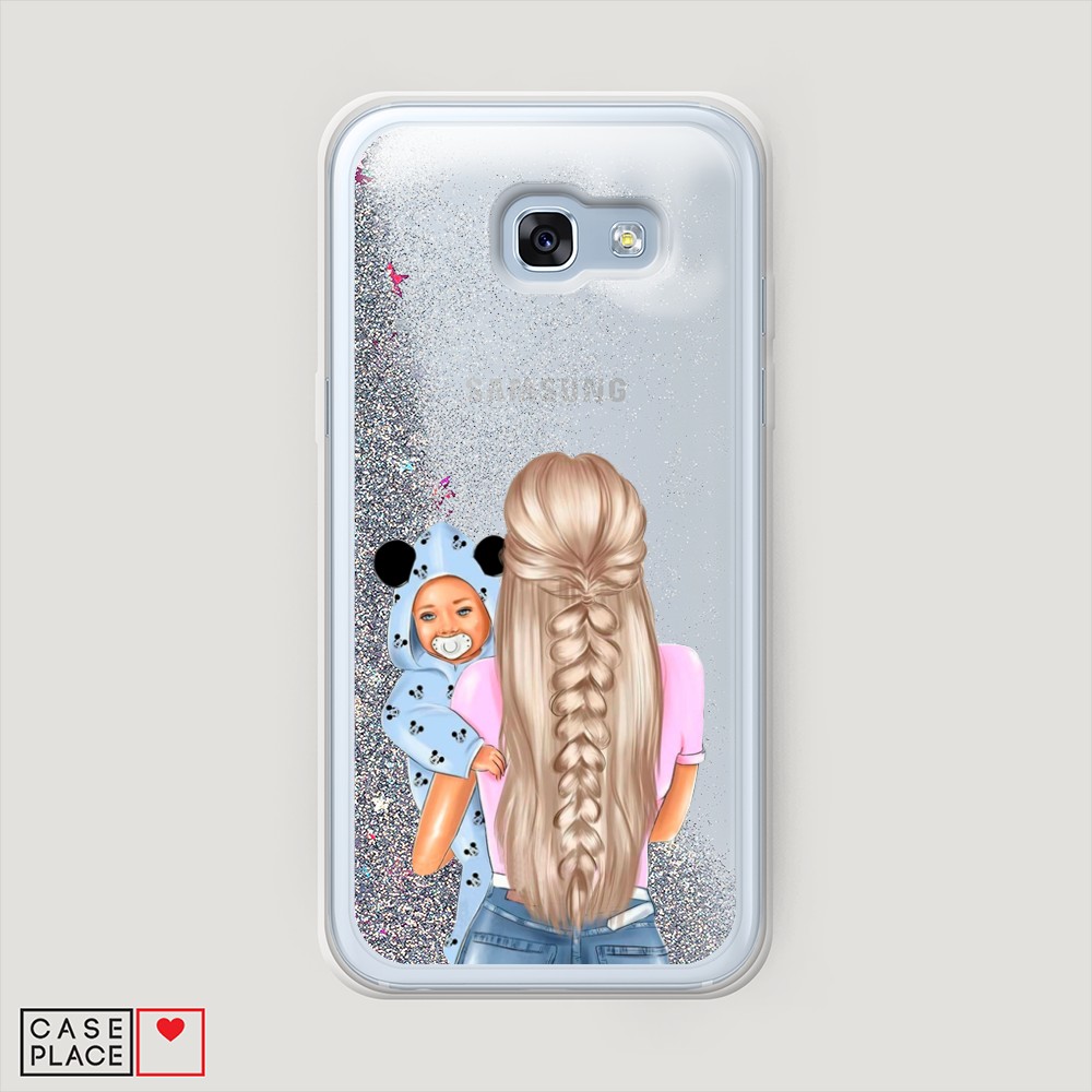 

Чехол Awog на Samsung Galaxy A3 2017 / Самсунг A3 2017 "Молодая мама", Разноцветный, 20391-1