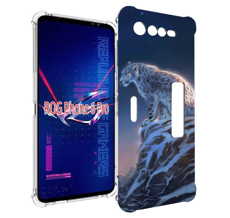 

Чехол MyPads Одинокий-Барс для Asus ROG Phone 6 Pro, Прозрачный, Tocco