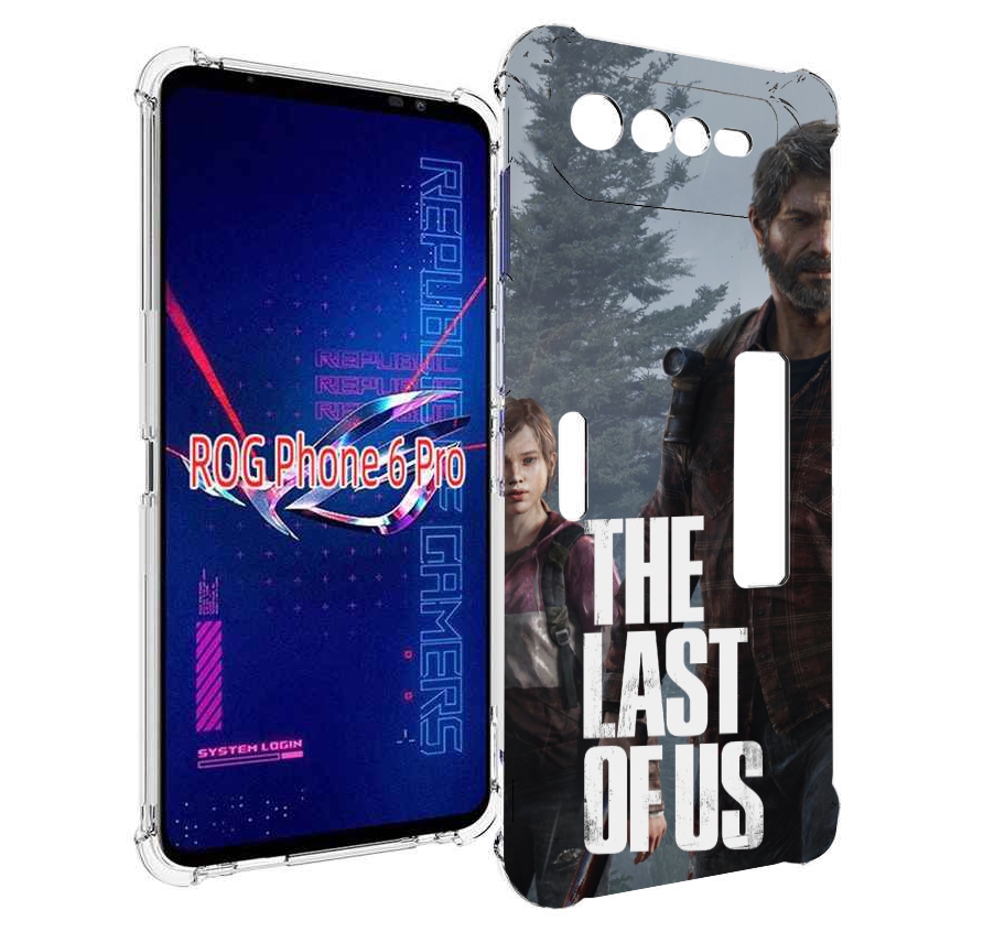 

Чехол MyPads Одни из нас Джоэл и Элли для Asus ROG Phone 6 Pro, Прозрачный, Tocco