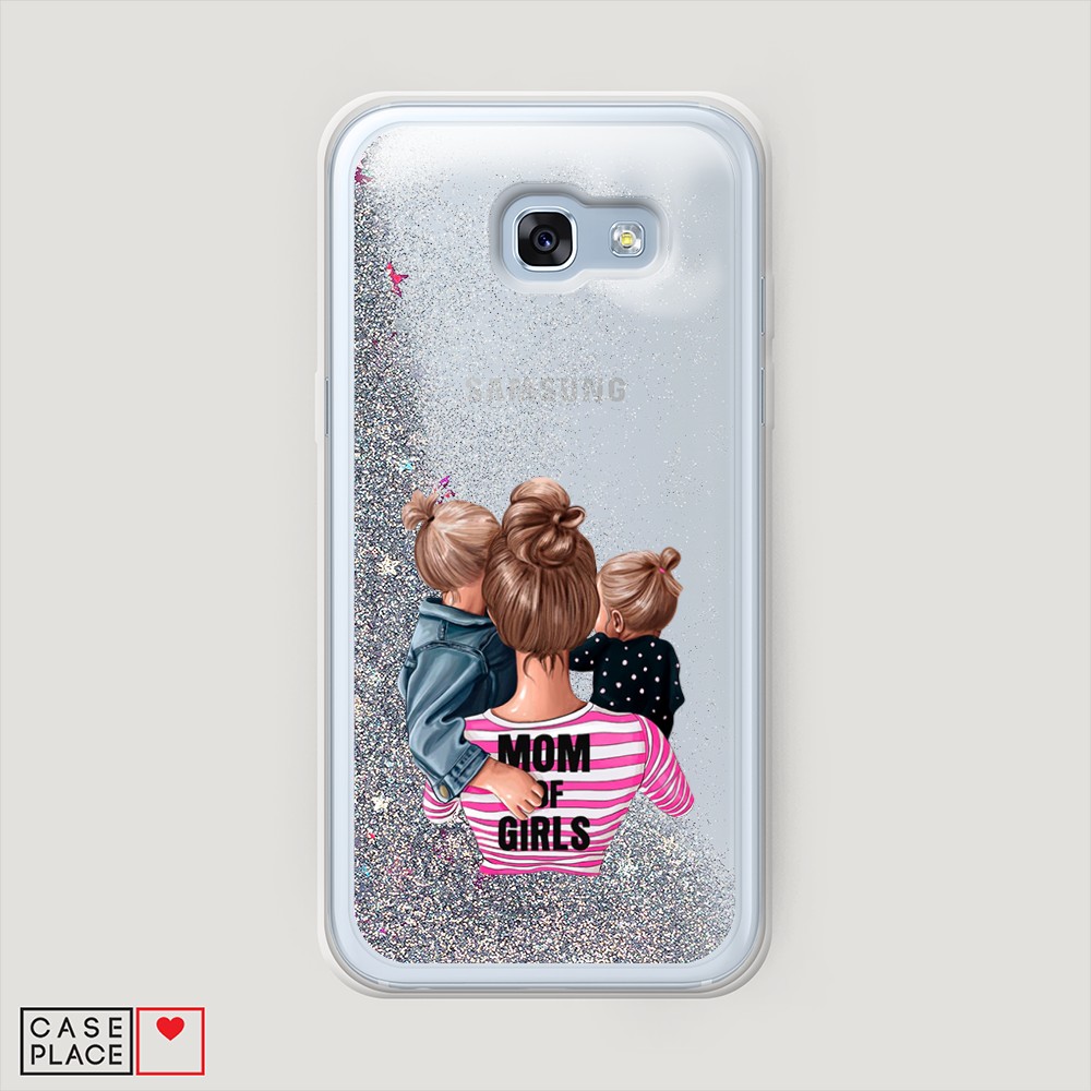 

Чехол Awog на Samsung Galaxy A3 2017 / Самсунг A3 2017 "Mom of Girls", Разноцветный, 20391-1