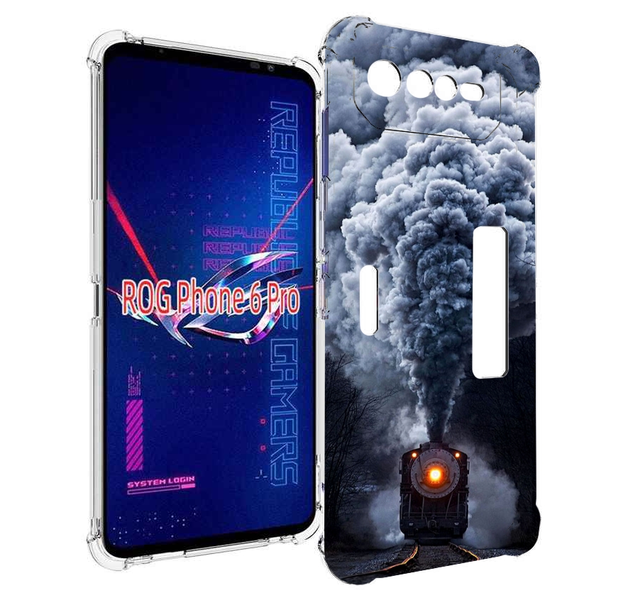 

Чехол MyPads Паровоз для Asus ROG Phone 6 Pro, Прозрачный, Tocco