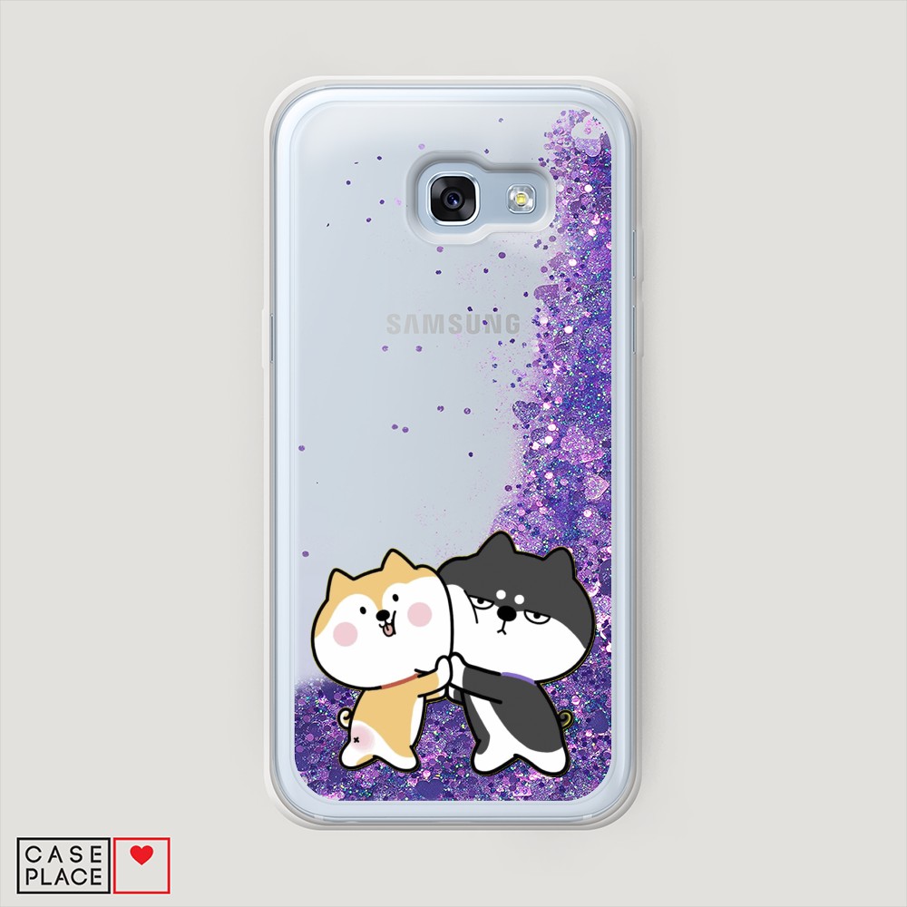 

Чехол Awog на Samsung Galaxy A3 2017 / Самсунг A3 2017 "Обнимашки акита", Разноцветный, 20392-1