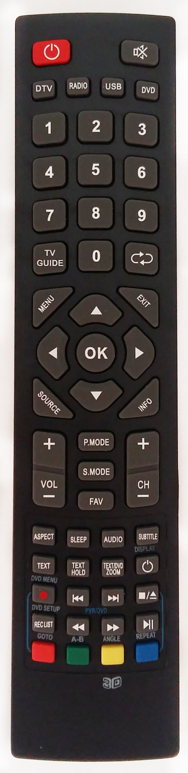 

Пульт HUAYU для SHARP LC-32HI3222E, LC-32CHE4040E