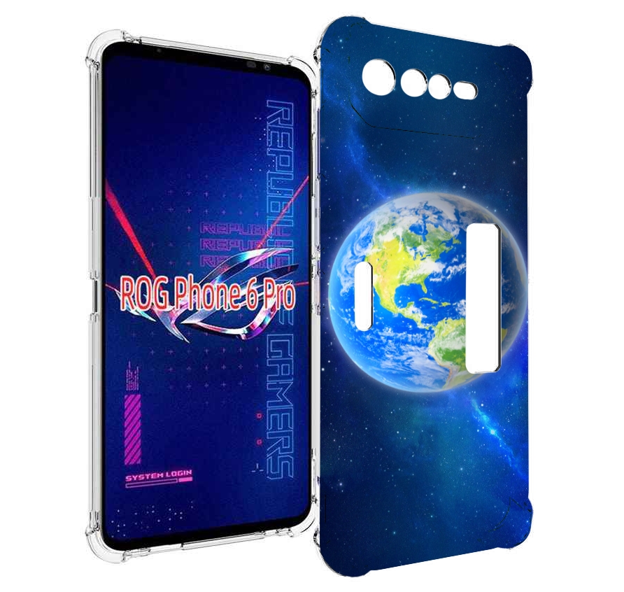 

Чехол MyPads Планета-Земля для Asus ROG Phone 6 Pro, Прозрачный, Tocco