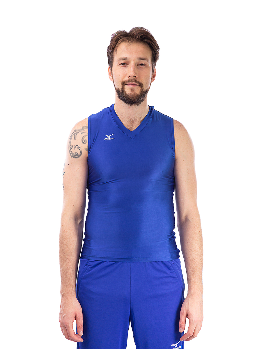 

Майка мужская Mizuno 32JU5D0100R16 синяя 4XL, Синий, 32JU5D0100R16
