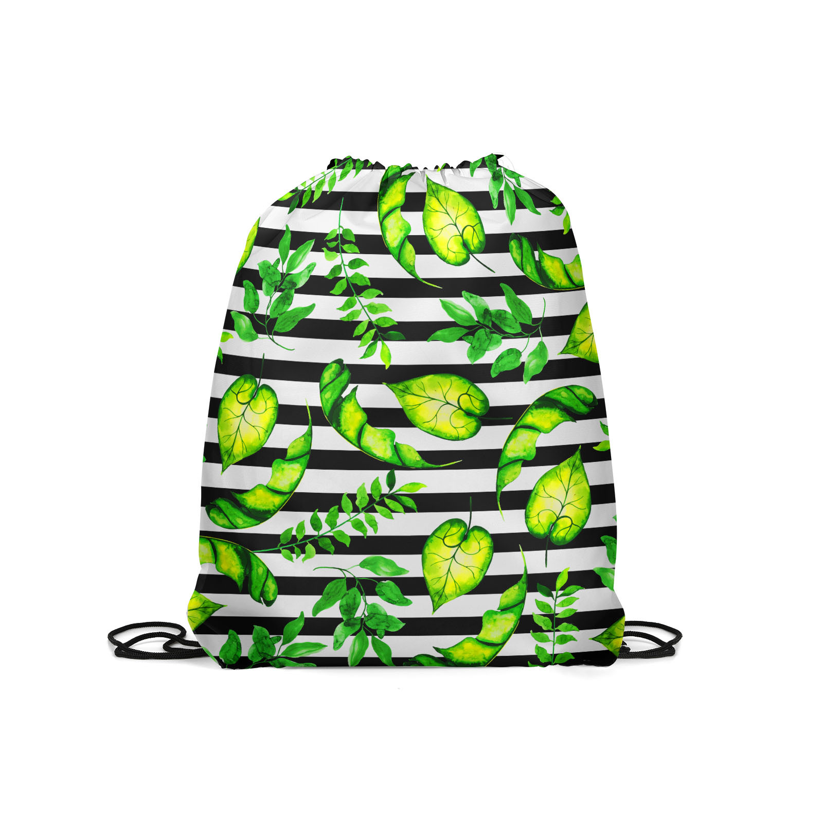 

Мешок для обуви унисекс Gorolla DrawstringBackpack 136 белый/зеленый/черный, 42х35 см, Разноцветный, DrawstringBackpack 136