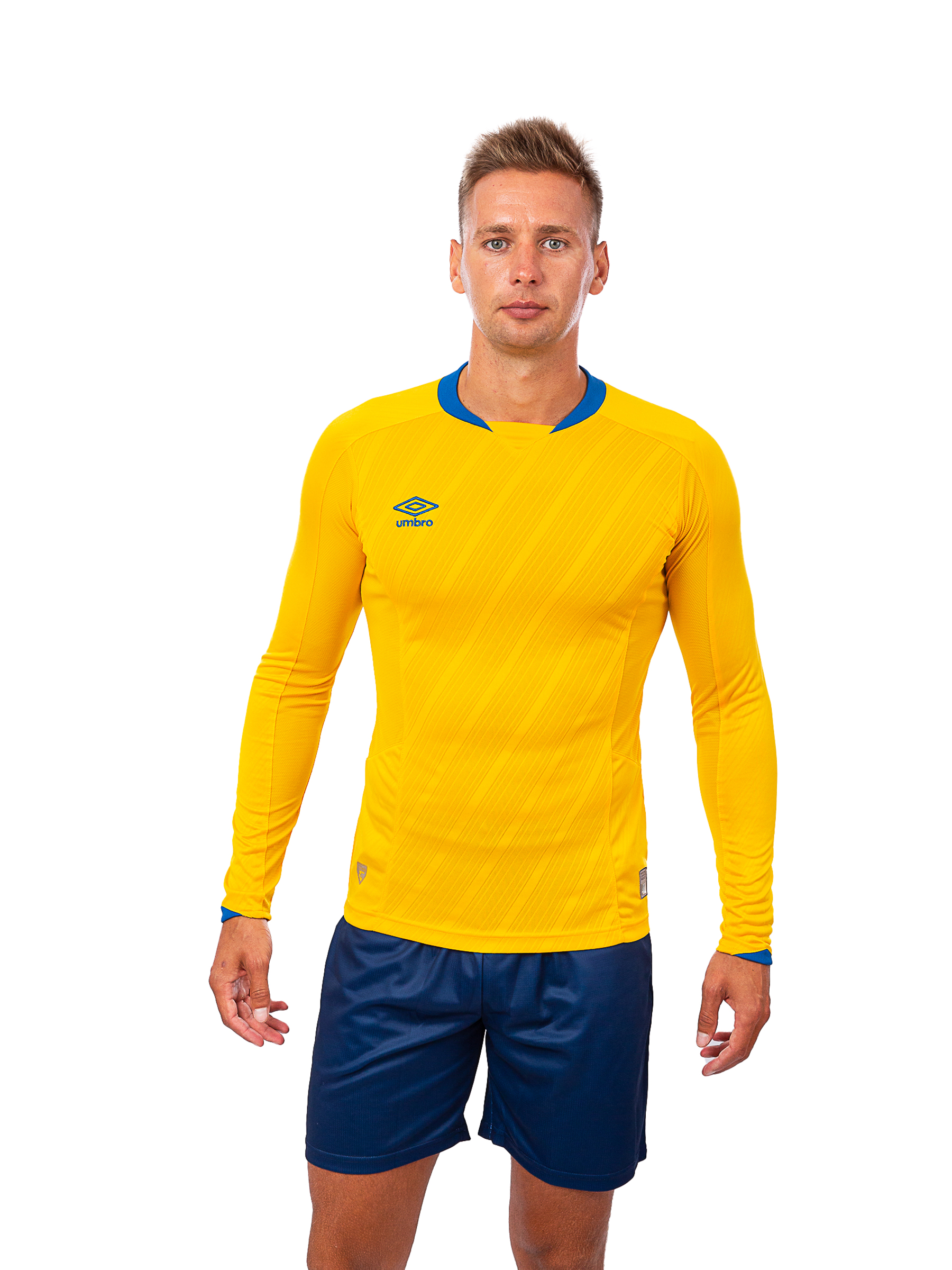 Лонгслив унисекс Umbro 110115 желтый 2XL 2841₽