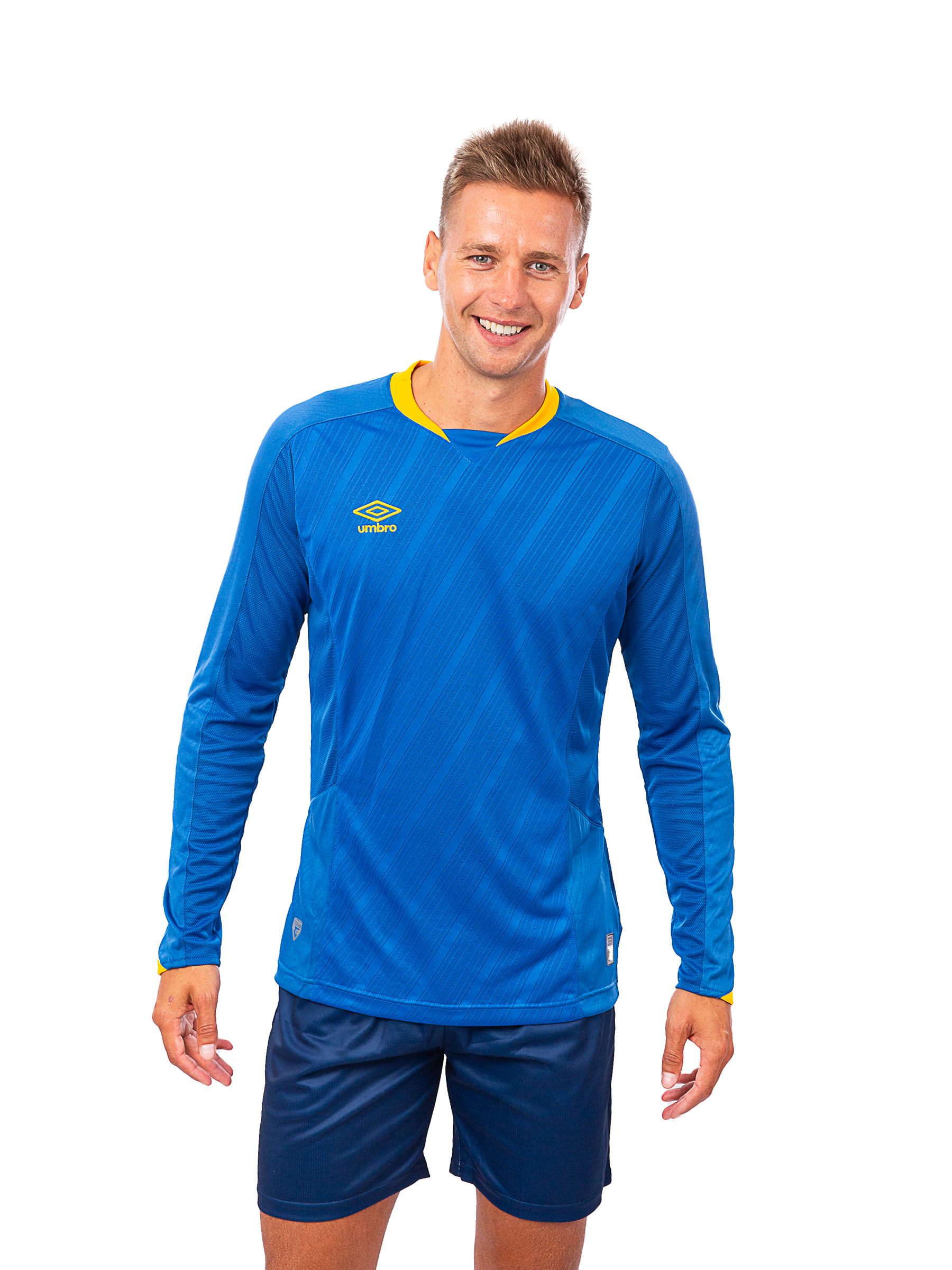 

Лонгслив унисекс Umbro 110115 синий L, 110115