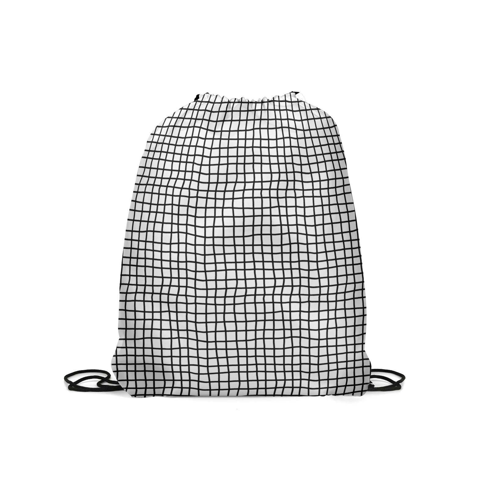 

Мешок для обуви унисекс Gorolla DrawstringBackpack 865 черно-белый, 42х35 см, DrawstringBackpack 865