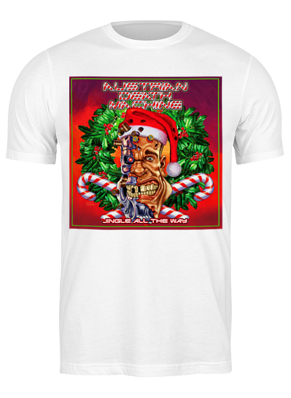 

Футболка мужская Printio Austrian death machine белая 3XL, Белый, Austrian death machine