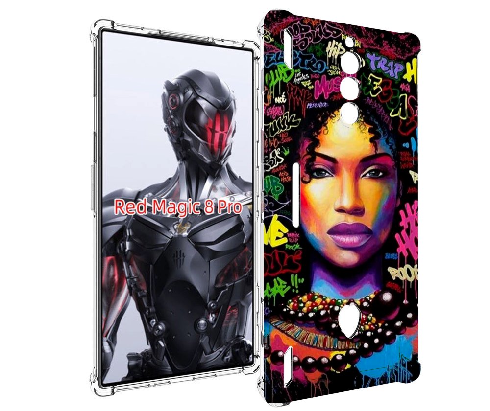 

Чехол MyPads девушка-в-граффити женский для ZTE Nubia Red Magic 8 Pro / Red Magic 8 Pro..., Tocco