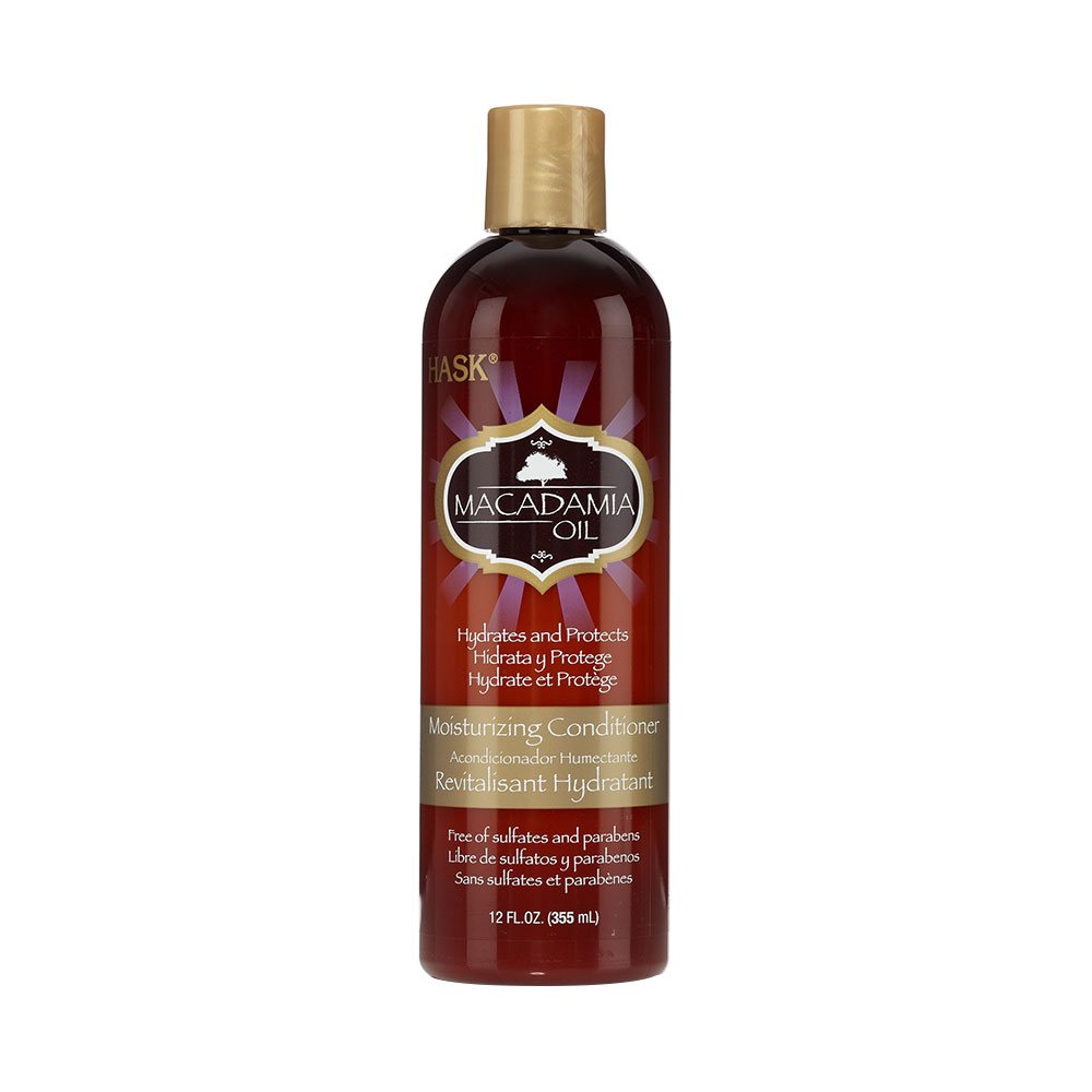 фото Кондиционер для волос hask macadamia oil moisturizing conditioner 335 мл