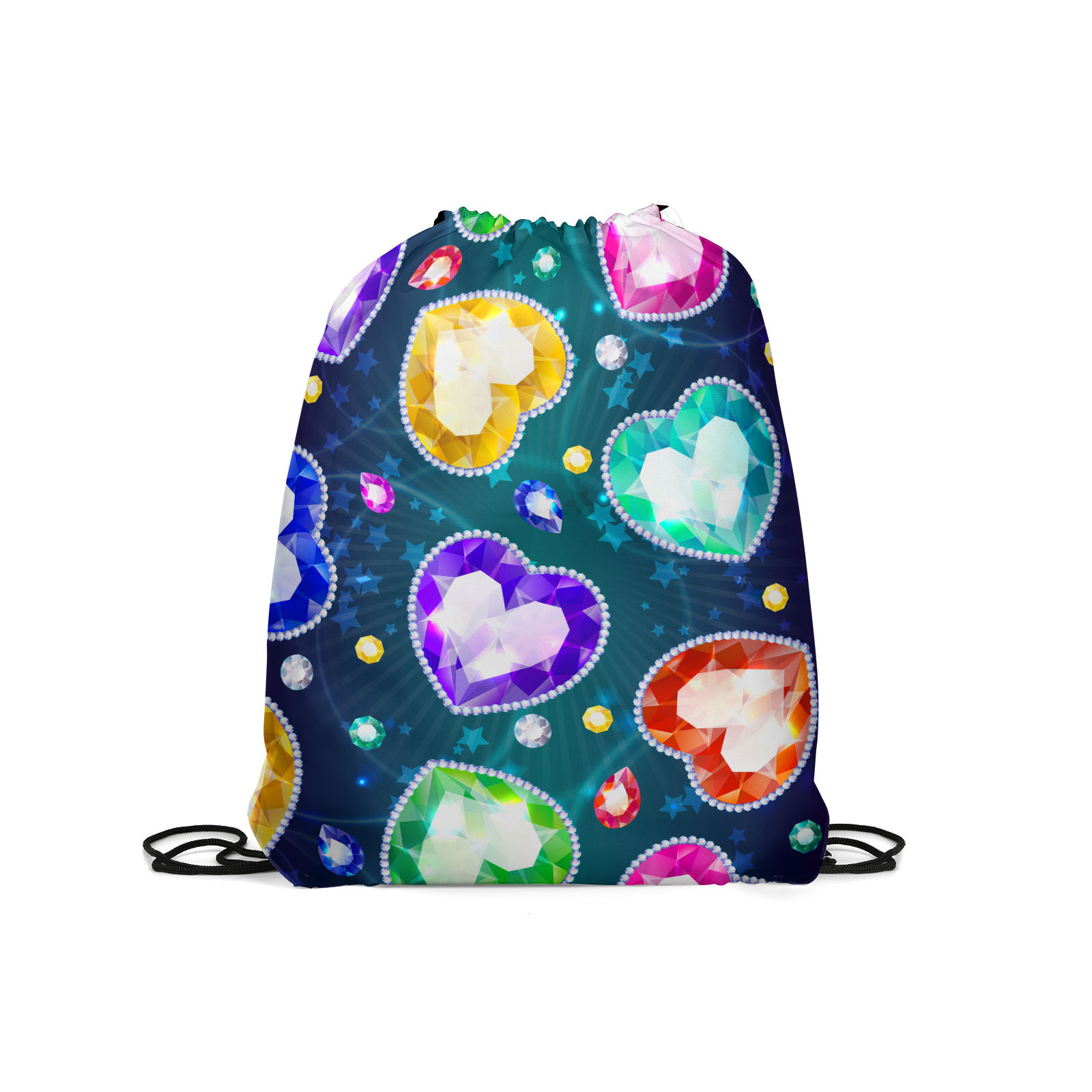 

Мешок для обуви унисекс Gorolla DrawstringBackpack 2172 темно-синий, 42х35 см, DrawstringBackpack 2172