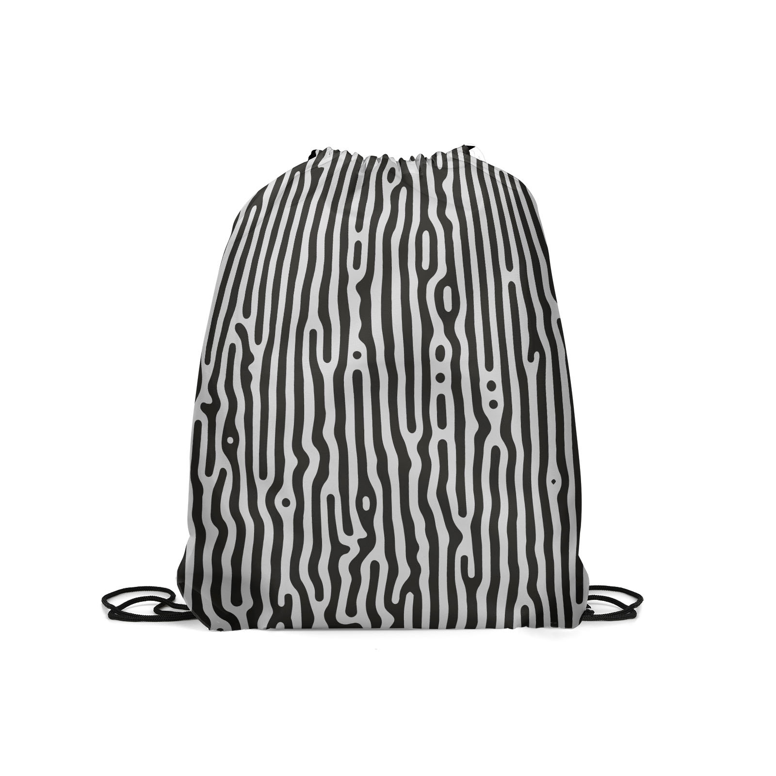 

Мешок для обуви унисекс Gorolla DrawstringBackpack 779 черный, 42х35 см, Белый;черный, DrawstringBackpack 779