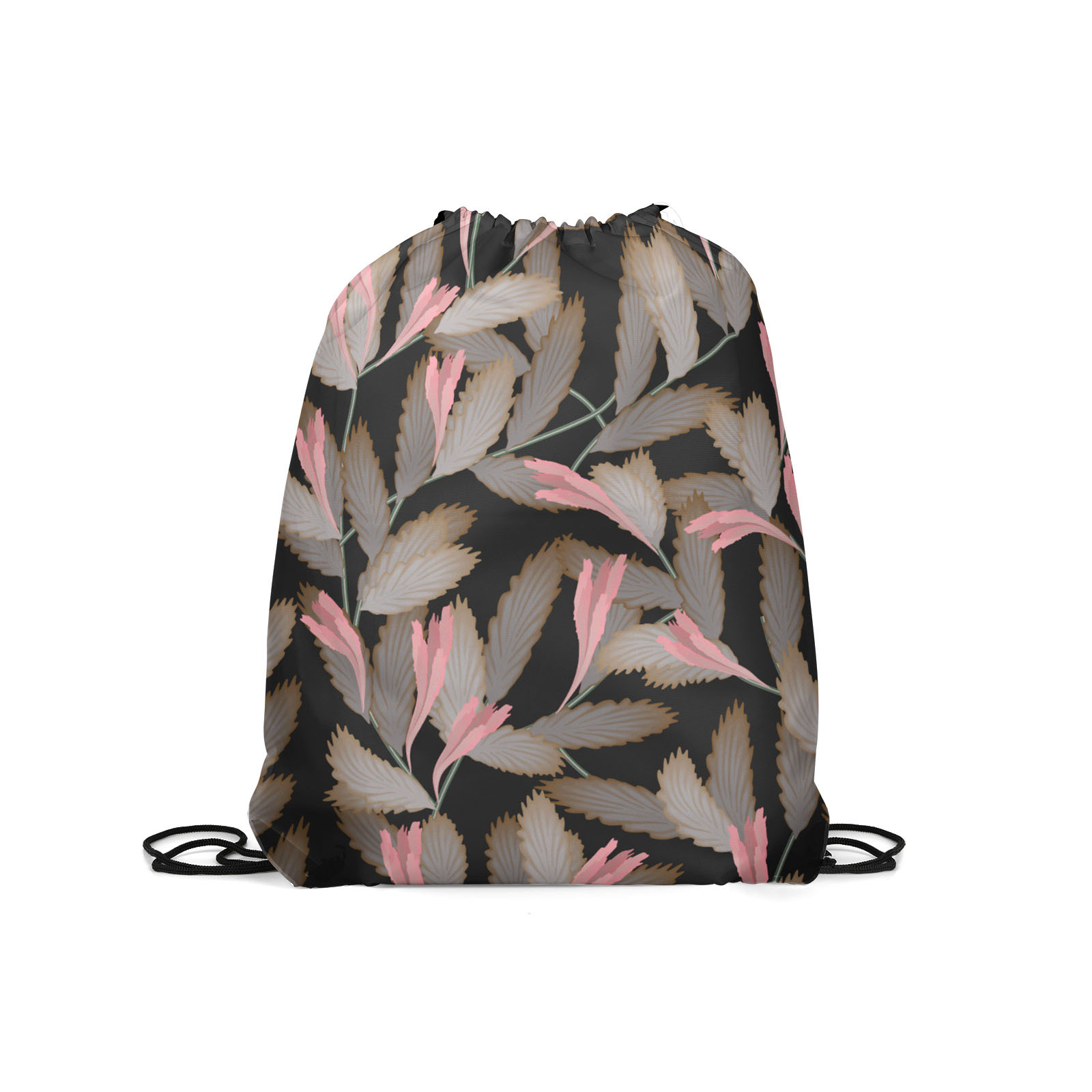 

Мешок для обуви унисекс Gorolla DrawstringBackpack 1016 черный, 42х35 см, Серый, DrawstringBackpack 1016