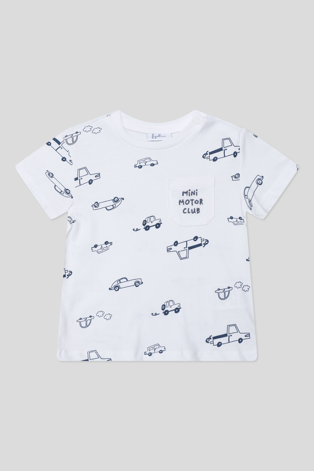 

Футболка детская Fagottino 2060773, белый, 80, 2060773