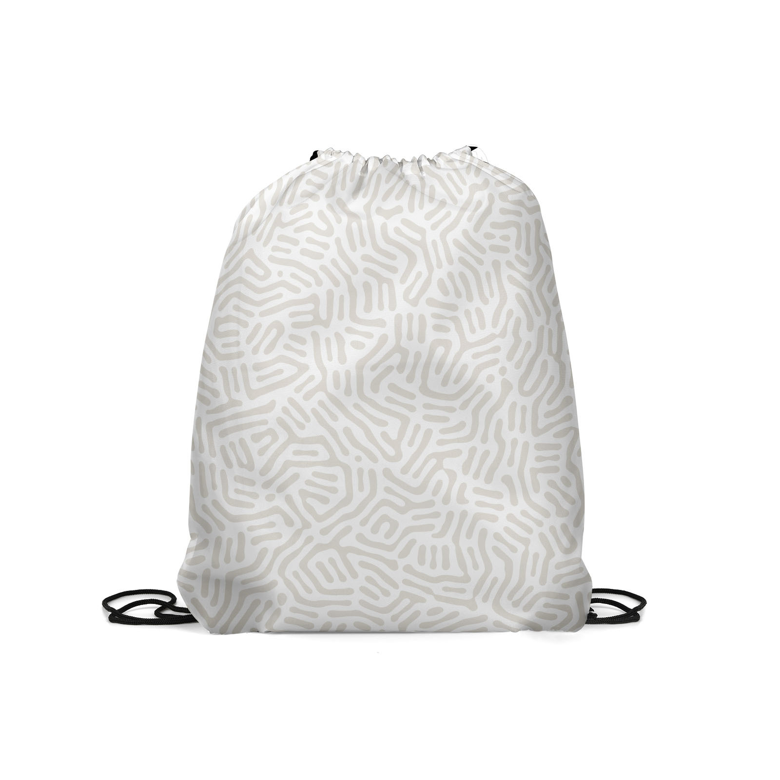 

Мешок для обуви унисекс Gorolla DrawstringBackpack 685 белый, 42х35 см, Белый;серый, DrawstringBackpack 685