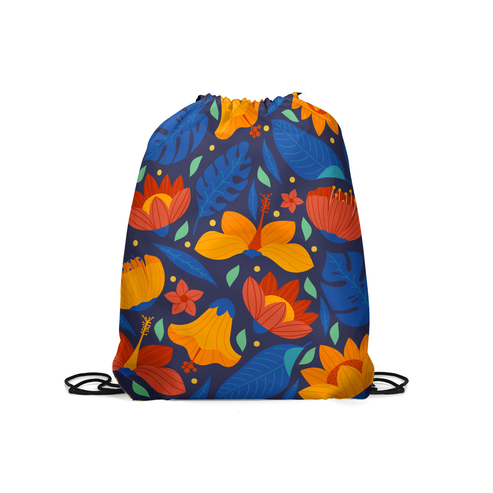 

Мешок для обуви унисекс Gorolla DrawstringBackpack 696 синий/оранжевый, 42х35 см, DrawstringBackpack 696