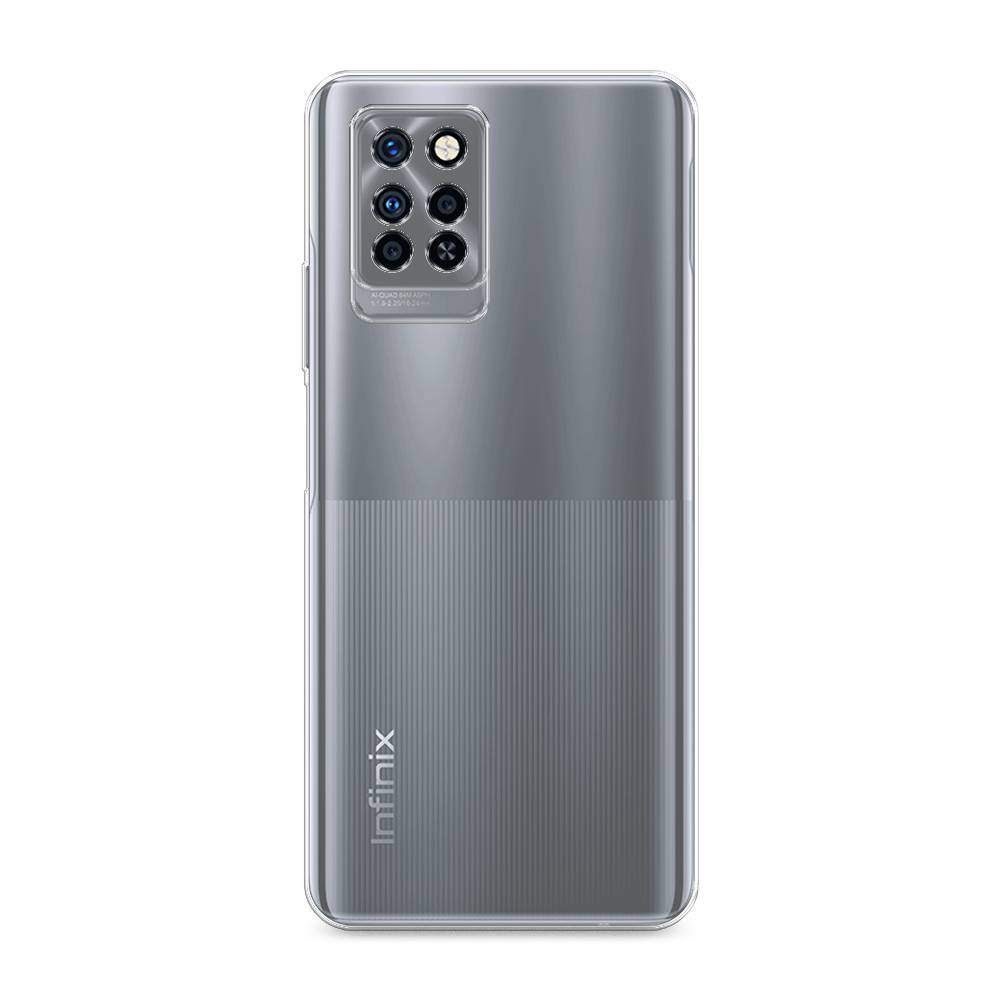 Чехол на Infinix Note 10 Pro / Инфиникс Ноут 10 Про прозрачный