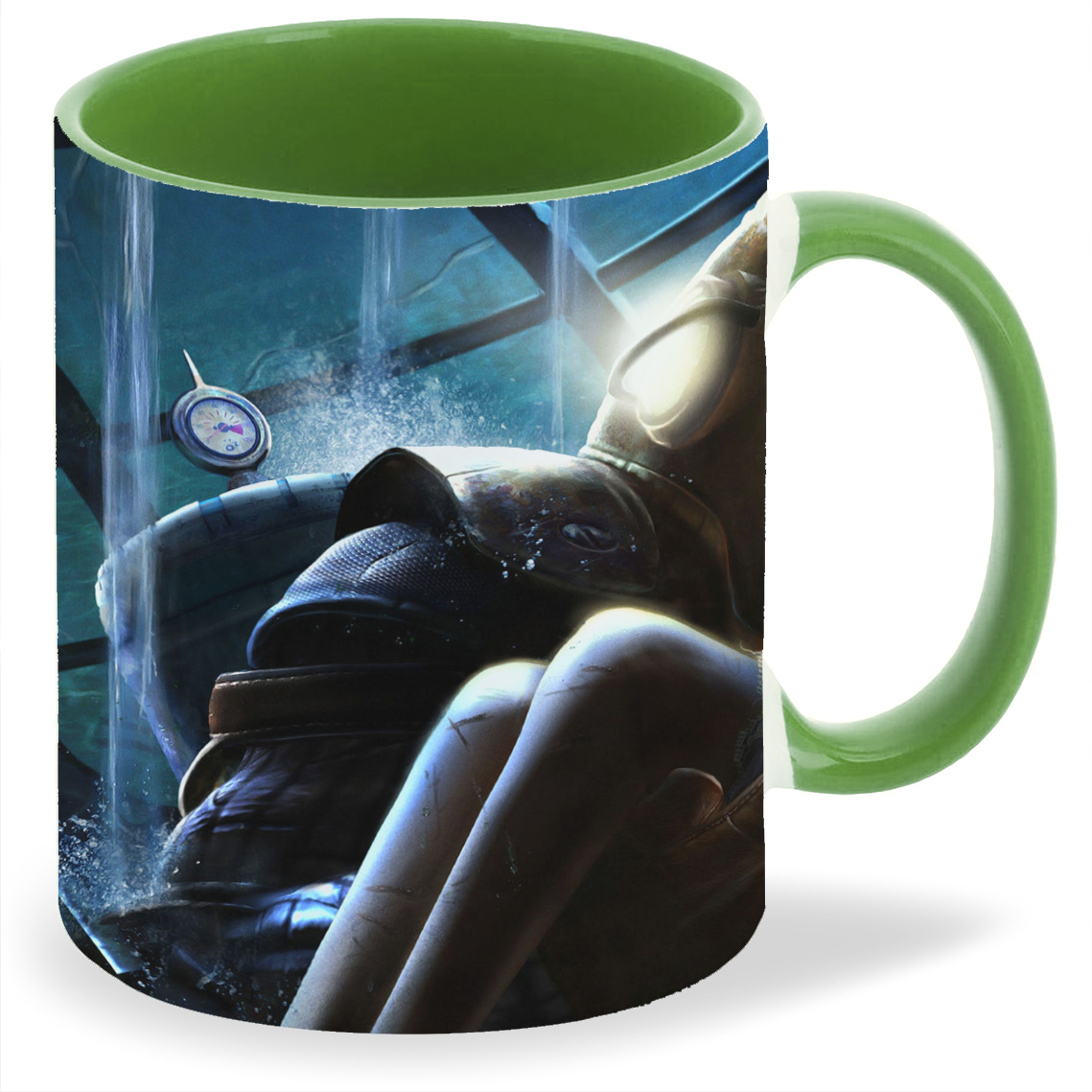 

Кружка CoolPodarok bioshock Девочка на руках, bioshock Девочка на руках