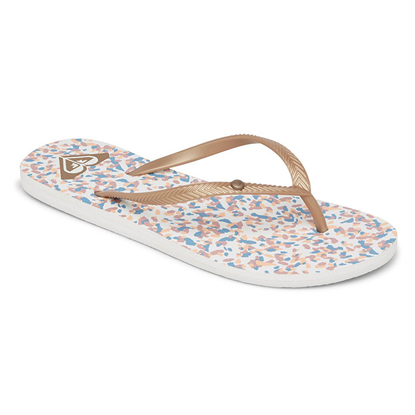 

Вьетнамки женские Roxy ARJL100871 белые 36 EU, ARJL100871