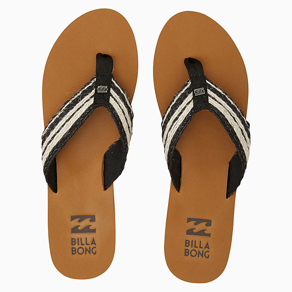 

Вьетнамки женские Billabong S9FF09-BIP0 черные/белые 36 EU, S9FF09-BIP0