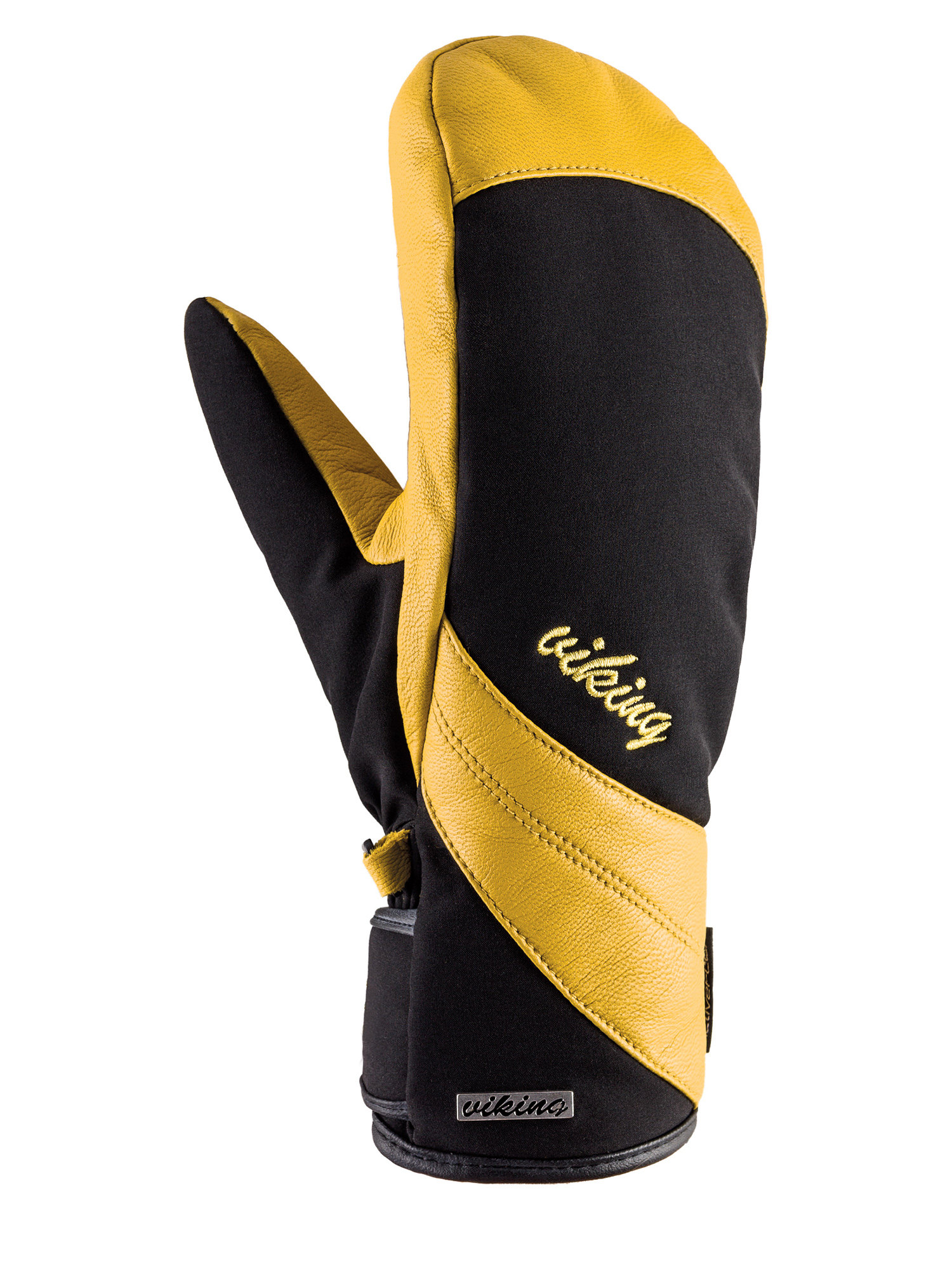 

Варежки Viking Aurin Mitten Dark Yellow (Дюйм:7) 2024-25, Желтый;черный, Aurin Mitten