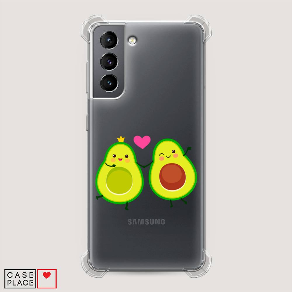 

Чехол Awog на Samsung Galaxy S21 / Самсунг S21 "Авокадо любят", Зеленый;коричневый;розовый, 2101851-1