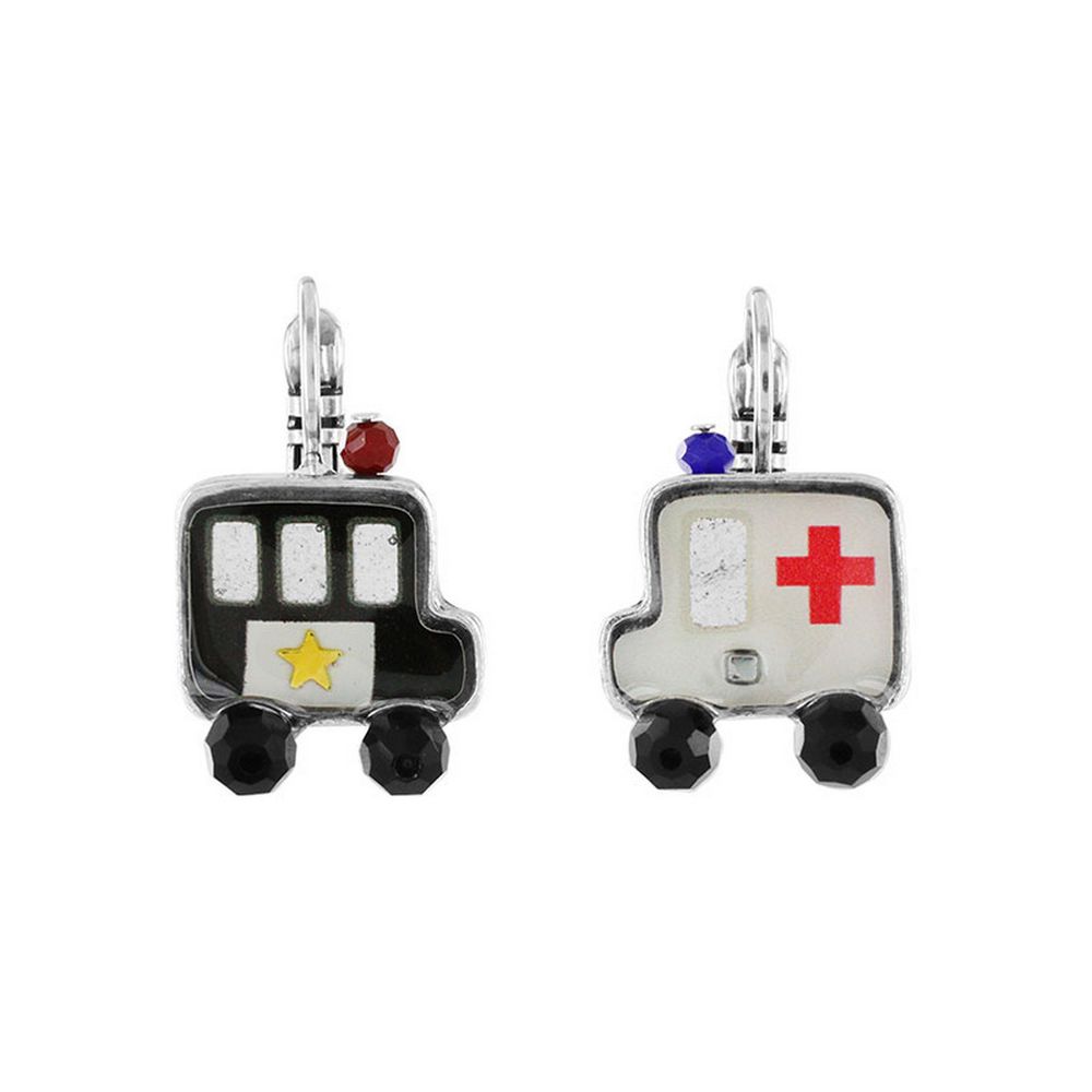 

Серьги из бижутерного сплава со смолой TARATATA TT-H22-06752-10M, TT-H22-06752-10M